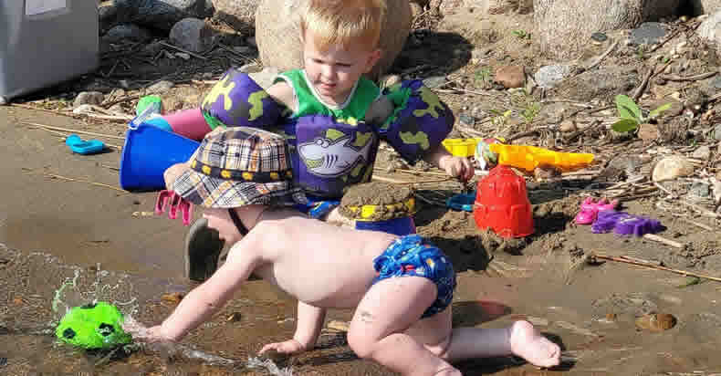 Summer fun for the whole family at Star Lake in Ottertail, MN