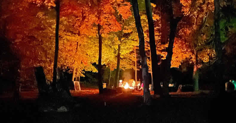 Campfires at Star Lake