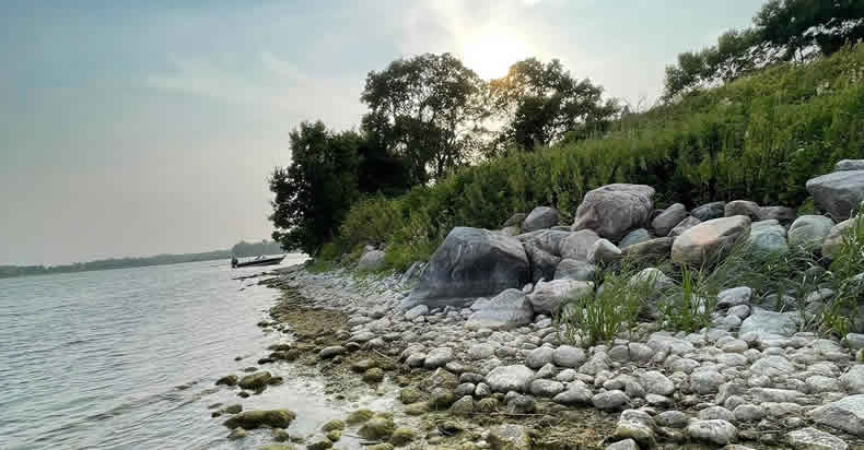 Take the boat out on the calm waters of Star Lake